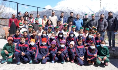 उचित पोषण अपनाये बालिकाएं - उपायुक्त किन्नौर ........ बालिका आश्रम कल्पा में किया गया पोषण पखवाड़े का आयोजन।