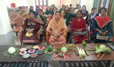 महिलाओं को बताईं ‘रीजनल एंड सीजनल’ खाद्यान्नों की खूबियां