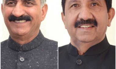 मुख्यमंत्री करेंगे काजा में आयोजित राज्य स्तरीय हिमाचल दिवस समारोह की अध्यक्षता.....उप-मुख्यमंत्री मुकेश अग्निहोत्री जिला सिरमौर के नाहन में