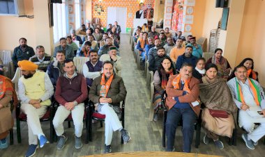 कांग्रेस सरकार झूठ की सरकार नगर निगम चुनावों में मेलेगी करारी हार : कश्यप