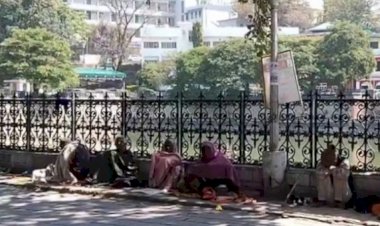 जिला मुख्यालय में भिक्षावृत्ति जोरों पर प्रशासन बेखबर......