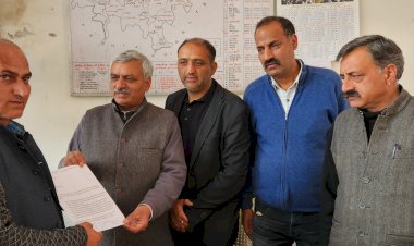 भाजपा ने एसडीएम शिमला को सौंपा ज्ञापन