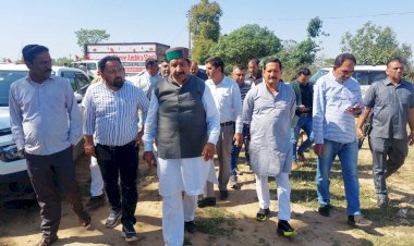 निर्माणाधीन विभिन्न विकासात्मक परियोनाओं का किया निरीक्षण..... प्रदेश के सभी मंदिरों का मास्टर प्लान के तहत किया जाएगा कार्य - डिप्टी सीएम