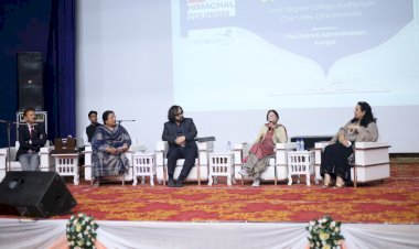 साहित्य और कला के विभिन्न रंगों का साक्षी बना धर्मशाला....... सुंदर स्मृतियों के साथ सम्पूण हुआ धर्मशाला लिटरेचर फेस्टिवल का दूसरा संस्करण