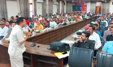 पंचायत प्रतिनिधियों व पंचायत सचिवों के लिए प्रशिक्षण शिविर का हुआ शुभारंभ........ प्रशिक्षण शिविर में 990 पदाधिकारियों  को किया जाएगा प्रशिक्षित - श्रवण कुमार