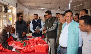 मुख्य संसदीय सचिव संजय  अवस्थी ने क्षेत्रीय अस्पताल  कुल्लू का किया दौरा........  जांची अस्पताल की व्यवस्थाएं......