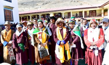 स्पिति घाटी तक होगा 4जी सेवाओं का विस्तार: सुक्खू ........       स्पिति घाटी में वाद्य यंत्रों के साथ मुख्यमंत्री का भव्य स्वागतकुंगरी मोनेस्ट्री के लिए 50 लाख रुपये प्रदान करने की घोषणा