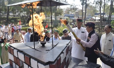 हिमाचल में दूध आधारित अर्थव्यवस्था के विकास को 500 करोड़ की हिम गंगा योजना - प्रो. चंद कुमार दिवस पर धर्मशाला में जिला स्तरीय समारोह में मुख्य अतिथि रहे कृषि मंत्री