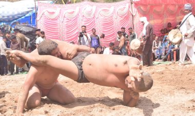 हरियाणा रोहतक के रोहित पहलवान ने जीता बड़ी माली का खिताब......... सिरमौर ज़िला के मरयोग के बीर सिंह रहे छोटी माली के विजेता