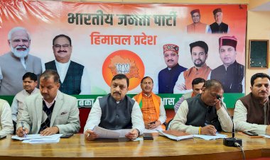 भाजपा ने सभी नागर निगम शिमला के प्रत्याशियों की बैठक ली, भरा जोश.......