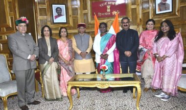 राजभवन में राष्ट्रपति के सम्मान में नागरिक अभिनंदन समारोह आयोजित.....