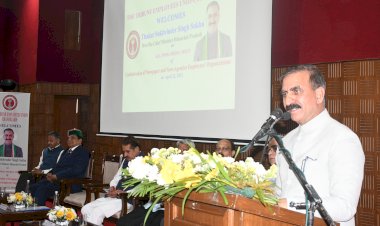 अभिव्यक्ति की स्वतंत्रता के लिए पत्रकारों की सामाजिक सुरक्षा आवश्यकः मुख्यमंत्री.....