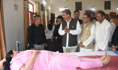 प्रदेश सरकार सभी  को  मूलभूत सुविधाएं प्रदान करने के लिए दृढ़ संकल्प- संजय अवस्थी....