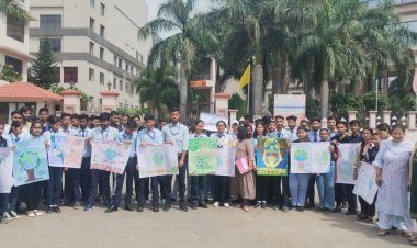 आने वाली पीढ़ियों को सुरक्षित रखना है तो पृथ्वी को बचाना होगा , हिमालयन इंस्टीट्यूट में गो-ग्रीन की पहल ......