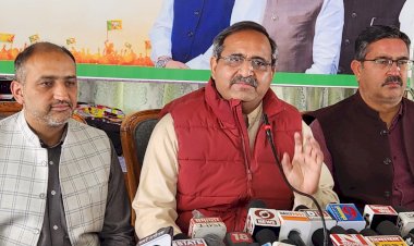 कांग्रेस सरकार धोखेबाज सरकार : रणधीर शर्मा..... नगर निगम में  कांग्रेस के घोषणापत्र पर भरोसा नहीं करेगी