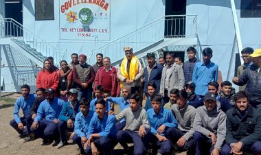 वन निरीक्षण कुटीर जाहलमा का विधायक रवि ठाकुर ने किया लोकार्पण.....