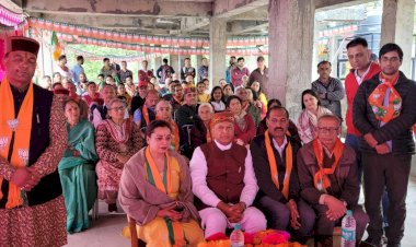 भाजपा नेताओं ने सुनी मन की बात