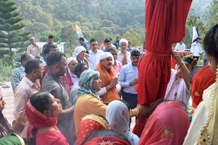 दून विधानसभा क्षेत्र की प्रत्येक ग्राम पंचायत में निर्मित किए जाएंगे खेल मैदान - राम कुमार