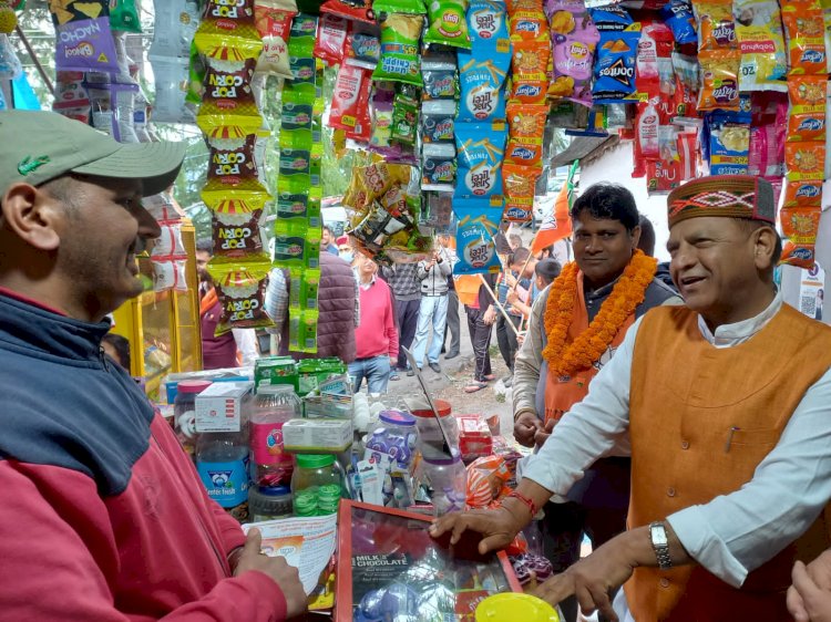 भाजपा और कांग्रेस में फर्क समझती है जनता : बिंदल...... भाजपा नगर निगम में एक बार फिर लहराएगी परचम