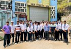 हिमालयन इंजीनियरिंग के छात्रों ने गिरिनगर हाइड्रो इलेक्ट्रिक पावर प्लांट का किया दौरा
