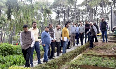 नए स्वरूप में दिखेंगे राज्य शहीद स्मारक और युद्ध संग्रहालय, सुंदरीकरण  से होगा कायाकल्प........ जिलाधीश ने निर्माण कार्यों की प्रगति का लिया जायजा