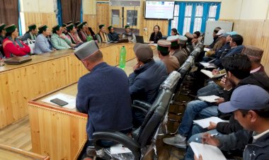 तंबाकू मुक्त पंचायत बनाने हेतु जिला किन्नौर के पूह उपमण्डल में खंड स्तरीय बैठक का किया गया आयोजन।.......