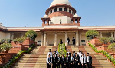 सुप्रीम कोर्ट का दौरा किया.........हिमाचल प्रदेश कॉलेज ऑफ  लॉ, काला-अंब के छात्रों ने........