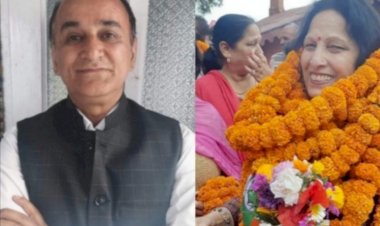 सुरेंद्र चौहान बने  शिमला नगर  निगम के  महापौर...... उमा कौशल उप-महापौर निर्वाचित....