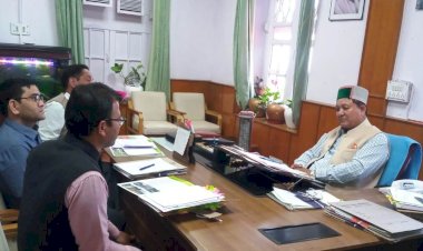 प्रदेश सरकार जन कल्याण के लिए समर्पित: जगत सिंह नेगी..... विभिन्न विभागों की समीक्षा बैठक आयोजित....