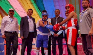 राज्य स्तरीय युवा बॉक्सिंग चैंपियनशिप का किन्नौर जिला के छोलतू स्थित जे.एस.डब्लयू परिसर में हुआ शुभारंभ