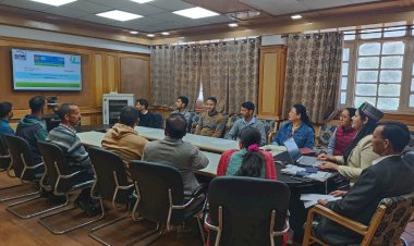 उपायुक्त कार्यालय किन्नौर के कर्मचारियों को प्रदान किया गया ई-आफिस पोर्टल के संचालन का प्रशिक्षण