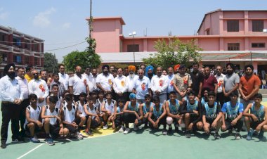 उद्योग मंत्री ने ......पावंटा में किया यूथ बास्किट बॉल प्रतियोगिता का उदघाटन.....