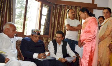 लक्षित वर्गो की आर्थिक स्थिति में सुधार लाना प्रदेश सरकार का संकल्प - शांडिल