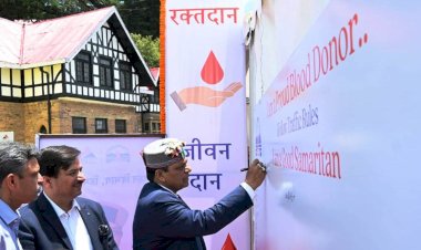 परिवहन विभाग द्वारा आयोजित शिविर में......... 200 से ज्यादा लोगों ने किया रक्तदान.....