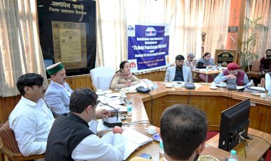 शिमला जिला परिषद की बैठक से गैरहाजिर रहने वाले...... अफसरों के खिलाफ लिया जाएगा एक्शन......... बोली जिला परिषद अध्यक्षा चन्द्र प्रभा नेगी