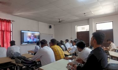 हिमालयन इंस्टीट्यूट ऑफ मैनेजमेंट कालाअंब...... अपने आप को चुनौती दें विषय पर  गेस्ट लेक्चर का आयोजन......