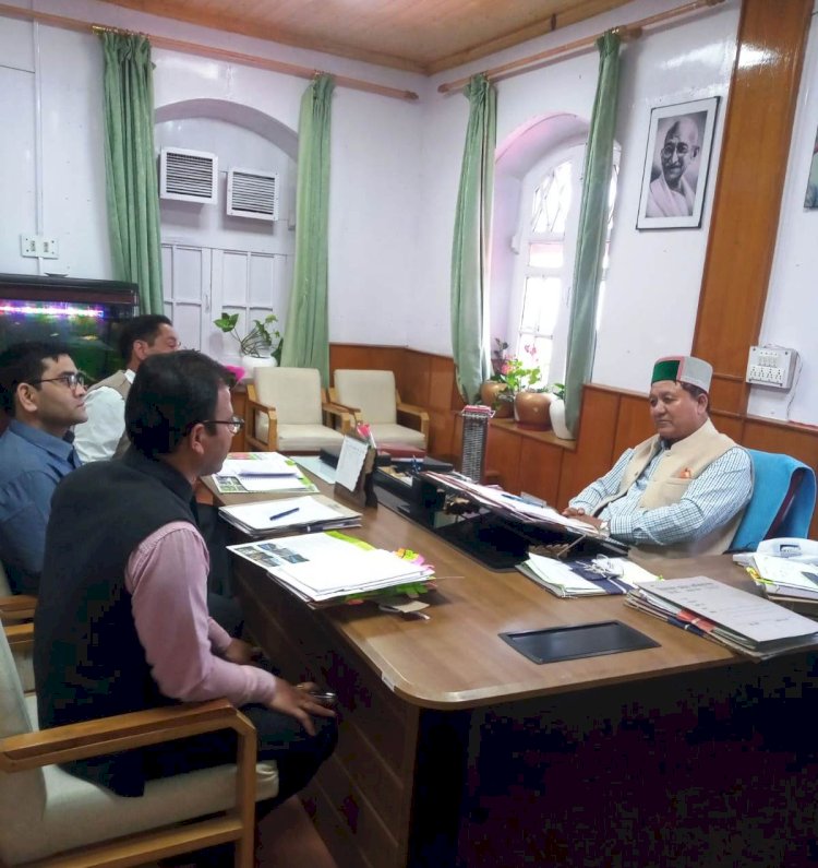 प्रदेश सरकार जन कल्याण के लिए समर्पित: जगत सिंह नेगी..... विभिन्न विभागों की समीक्षा बैठक आयोजित....