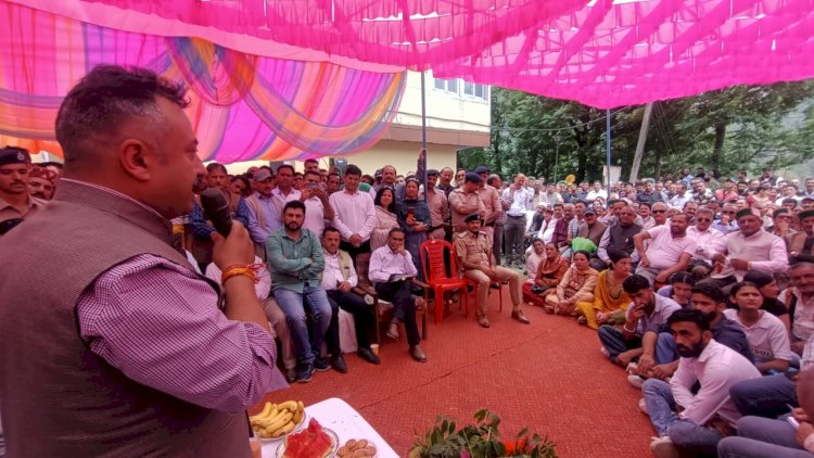 ग्रामीण आर्थिकी को बढ़ावा देने के लिए किए जायेंगे...... भरसक प्रयास..  शिक्षा मंत्री....