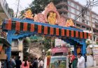 माँ शूलिनी मंदिर के भव्य द्वार का लोकार्पण......