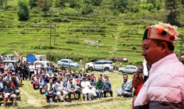 चौपाल में चल रहे विकासात्मक कार्यों को..... तीव्रता से पूर्ण करें सभी विभाग - जगत सिंह नेगी......