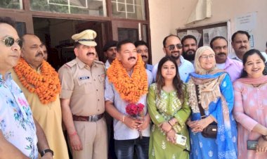 नरेंद्र तोमर बने सड़क सुरक्षा क्लब के अध्यक्ष..... सड़कों किनारे पार्क वाहनों को हटाकर जाम से दिलाएंगे निजात......