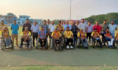 हम सभी के लिए प्रेरणा स्रोत हैं....... हिमाचल के दिव्यांग क्रिकेटर : सुनील शर्मा बिट्टू .......