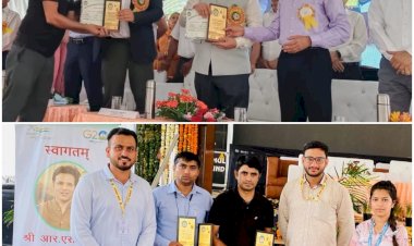 कंडईवाला निवासी  प्रगतिशील  किसान दीपक को..... कृषि विश्वविद्यालय पालमपुर में मिला सम्मान.....कृषि उद्यमिता विकास की विभिन्न श्रेणियों में प्रथम , द्वितीय और सांत्वना पुरस्कार प्राप्त किया.......