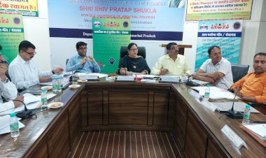 मनरेगा के लिए 32675 लाख रूपये का वार्षिक बजट अनुमोदित..... जिला परिषद की त्रैमासिक बैठक समपन्न.....