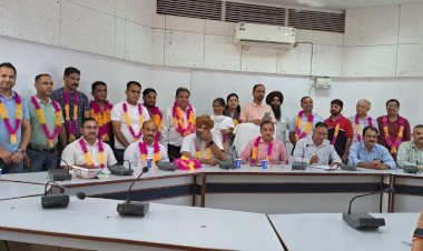 भाग सिंह प्रधान, राजेश वरिष्ठ उपप्रधान व वरूण महासचिव चुने.....अराजपत्रित कर्मचारी महासंघ शहरी इकाई ऊना चुनाव.....