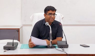 प्राकृतिक आपदा की रोकथाम के लिए ......समीक्षा बैठक आयोजित
