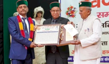 पीरन के प्रसिद्ध लोकगायक रामलाल वर्मा .......कलाधर सम्मान से विभूषित.....