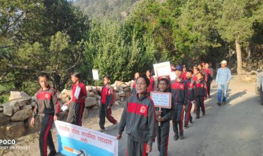 किन्नौर जिला के विभिन्न विद्यालयों में आयोजित की गई नशे के दुष्प्रभावों प्रति भाषण व प्रश्नोत्तरी प्रतियोगिता