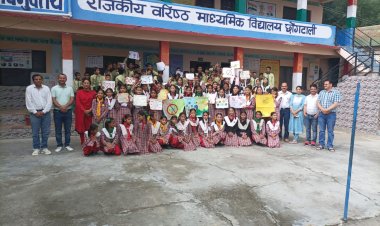 छोग टाली विद्यालय मे आयोजित हुई विभिन्न गतिविधियां .......