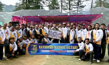 घुंघलीधार में 1.23 करोड़ के विद्युत नियंत्रण केंद्र के आधुनिकीकरण परियोजना का किया शिलान्यास  रोहित ठाकुर ने.....